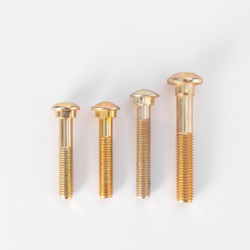 Steel Metric Round Head Bolts