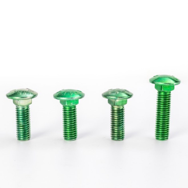 ISO 8678 Cup Head Square Neck Bolts with Small Head and Short Neck