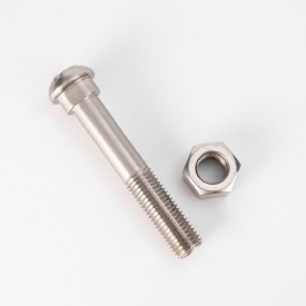 Steel Metric Round Head Bolts