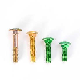 ISO 8677 Cup Head Square Neck Bolts with Large Head