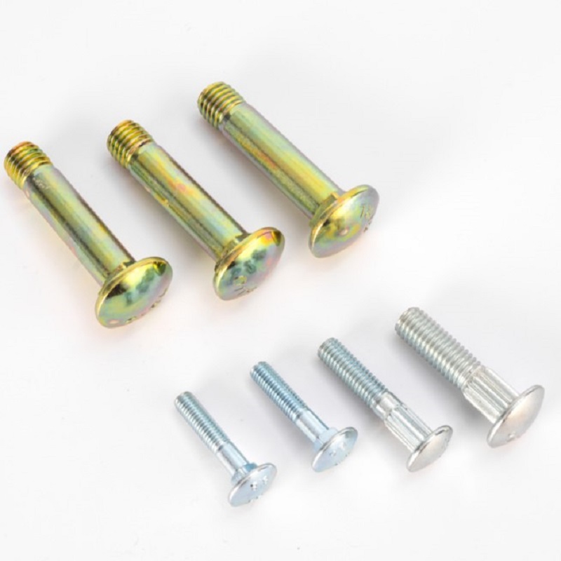 ISO 8677 Cup Head Square Neck Bolts with Large Head