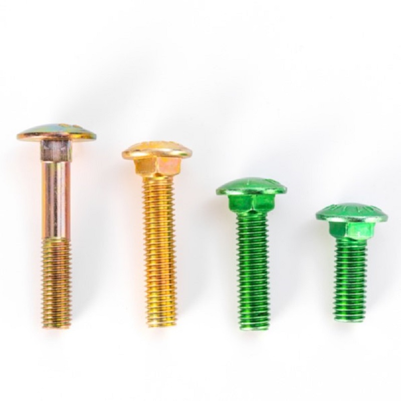 ISO 8678 Cup Head Square Neck Bolts with Small Head and Short Neck