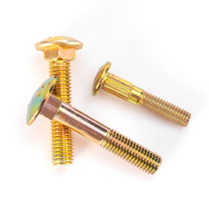 ISO 8678 Cup Head Square Neck Bolts with Small Head and Short Neck