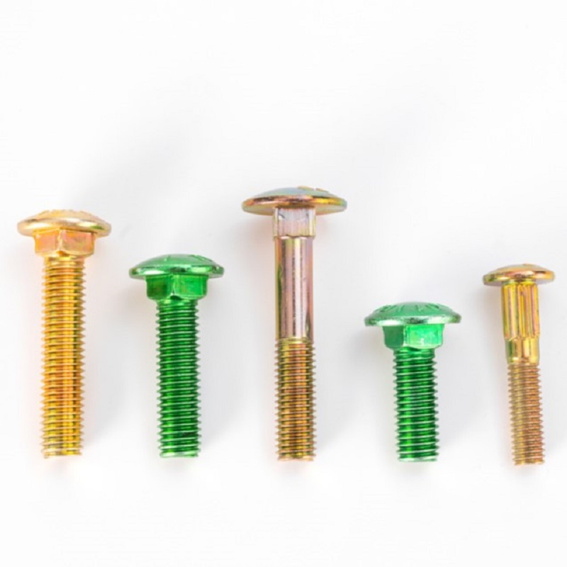 ISO 8678 Cup Head Square Neck Bolts with Small Head and Short Neck