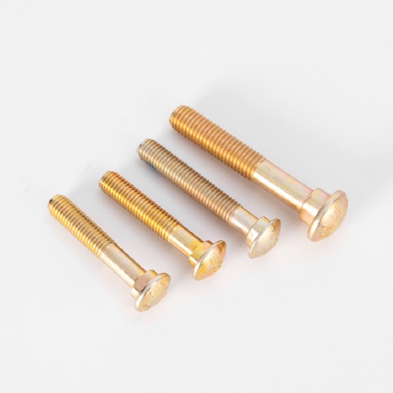 Steel Metric Round Head Bolts