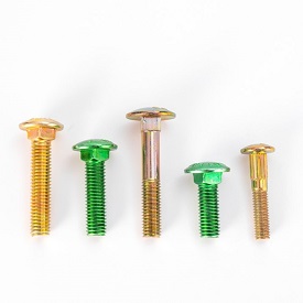 ISO 8677 Cup Head Square Neck Bolts with Large Head